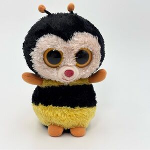 Ty Beanie Boo's Collection Sting The Bumblebee Plush Toy‎ 6” Big Eyes